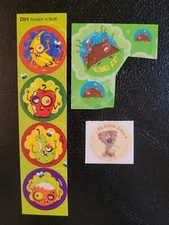 scratch and sniff stickers LOT New TREND, etc Dirt scent