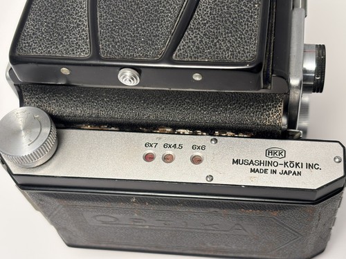 MKK Optika II-A 6x9 6x7 6x6 SLR Medium Format camera Luminant 105 f/3.5 - Bild 6 von 13