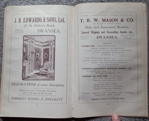 1921 The Port of Swansea Tides Rates & Dock Facilities PW Phillips - Picture 4 of 21