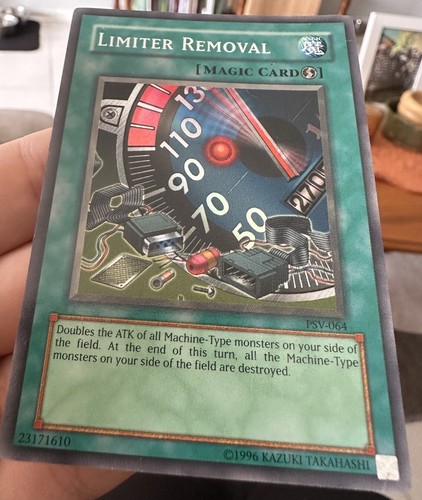 Yu-Gi-Oh Card Limiter Removal - PSV-064 - Super Rare Unlimited - Picture 2 of 6