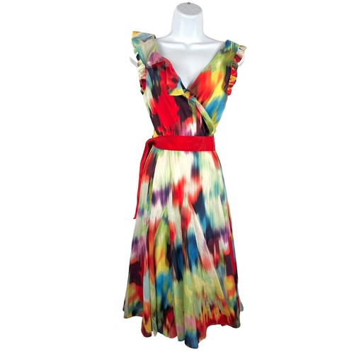 ted baker florry v neck jersey wrap dress