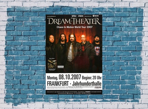 Dream Theater - Chaos in Motion, Frankfurt 2007 | Konzertplakat | Poster - Bild 3 von 6