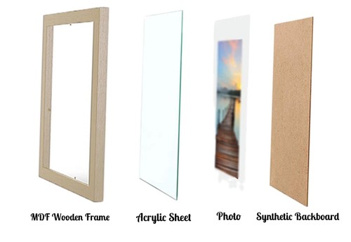 Black A1 Picture Frames Photo Frames Poster Frames Document Landscape Portriat - Picture 6 of 8