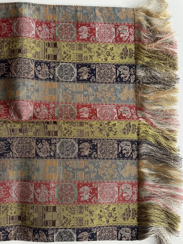 Japanische Tatsumura Textil Co Seide Brokat Koge Zuikin Vase Matte Tischläufer Neu