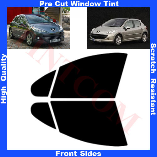 Film Solaire Prédécoupé Vitres Teintées Peugeot 207 5P 2007-2011 Vitres Avant - Foto 1 di 1
