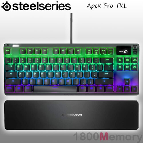 GENUINE SteelSeries Apex Gaming Keyboard OLED RGB Illuminatiom Aluminum Frame - Picture 29 of 41