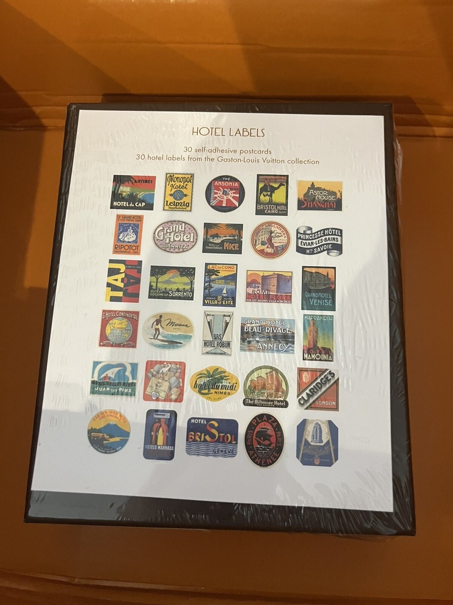 ルイヴィトン HOTEL LABELS POSTCARDS BOX ルイヴィトン HOTEL LABELS POSTCARDS BOX Brand New Louis Vuitton