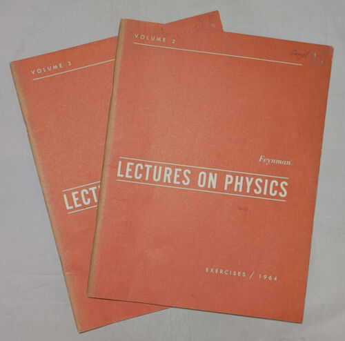 Richard Feynman - Lectures on Physics EXERCISES Volume 2 & 3 - 1964/65