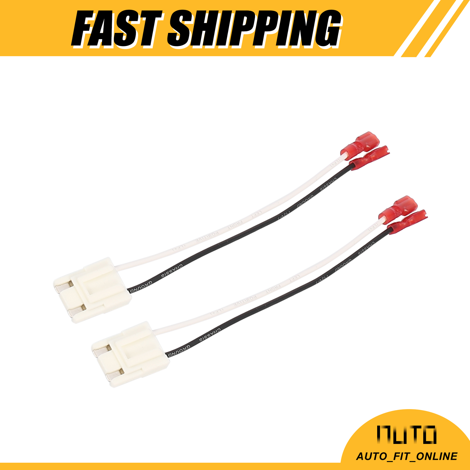 2pcs Speaker Connector Harness Adapter 724500 Custom for Chevrolet K2500 8894 eBay