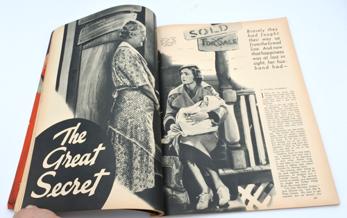 Vintage TRUE STORY Magazine November 1935 - Picture 9 of 10