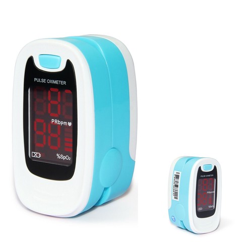 Oxímetro de pulso de punta de dedo CONTEC CMS50M con PR/SpO2, satutración de oxígeno, FDA, EE. UU. - Imagen 10 de 11