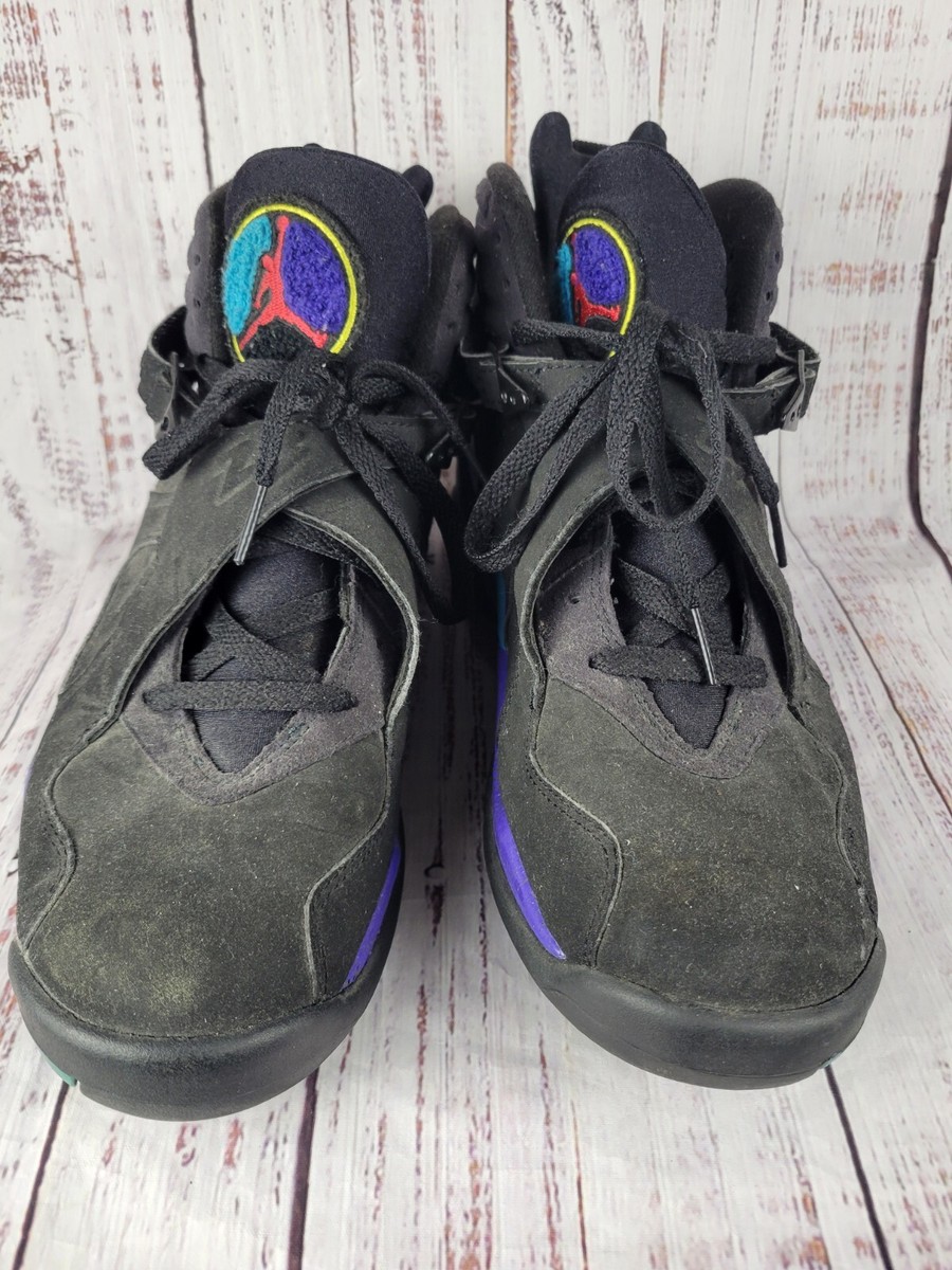 Jordan Air Jordan 8 ブラック/グリーン US 9.5 Air Jordan 8 Retro WNTR (GS) Size 6.5Y Black/Gunsmoke