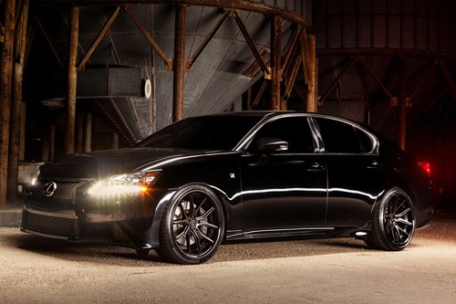 20" FERRADA FR2 BLACK CONCAVE WHEELS RIMS FITS Q50 G37 LEXUS IS250 IS350 GS350 - Bild 1 von 6