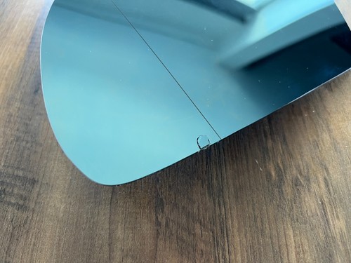 Audi A3 A4 A5 A6 A8 Mirror Glass LEFT Heating 08-10 Year 4F0857535 Blue - Picture 7 of 10