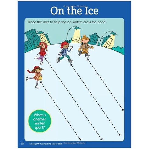 Hand Writing Letter Tracing Practice Workbook for Preschool Kindergarten Pre-K - Picture 11 of 12