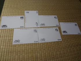 Neo Geo SNK Post card Postcard  lot of  6 set Rare