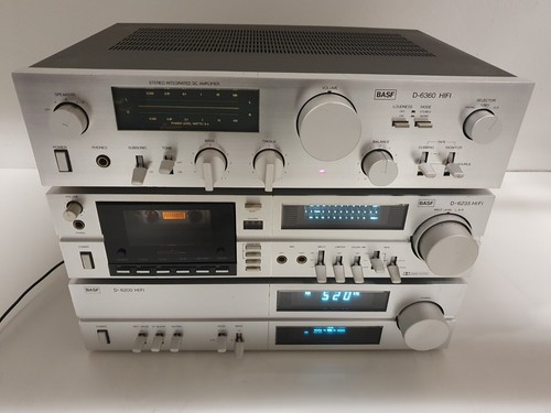 Basf Set D-6200 Tuner - D-6360 Stereo amplifier D-6235 Cassette deck - Picture 4 of 20