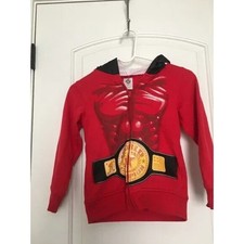 Marvel Superheroes Hooded Zip-Up Jacket Size S 6 /7weatshirt