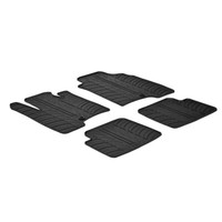 Set FußMatten Nach Maß Aus Gummi FüR Fiat Panda / Panda Cross Ab 2012