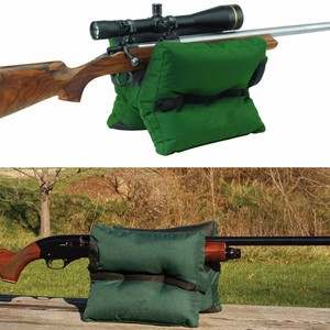 Details About Large Shooting Sand Bag Set Bench Rest Front Rear Pouch Hunt Training