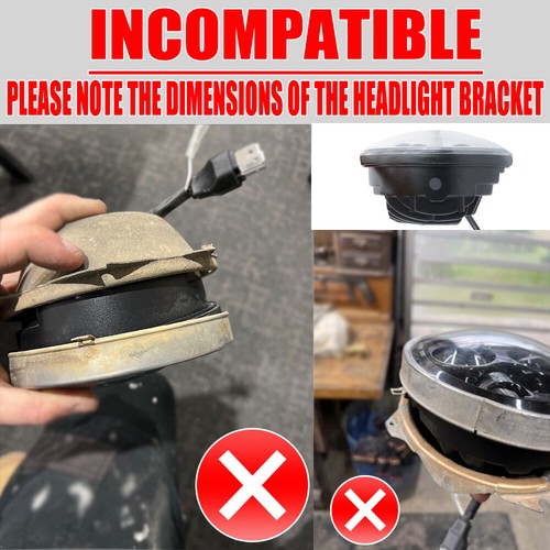 4pcs 5.75 5-3/4" Projector LED Headlight For Holden HQ HK HT HX HZ HJ HG Premier - Picture 8 of 11