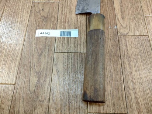 DAMAGED Japanese Chef's Kitchen Knife DEBA Vintage HEAVY Japan 233/407mm AA942 - Picture 17 of 17