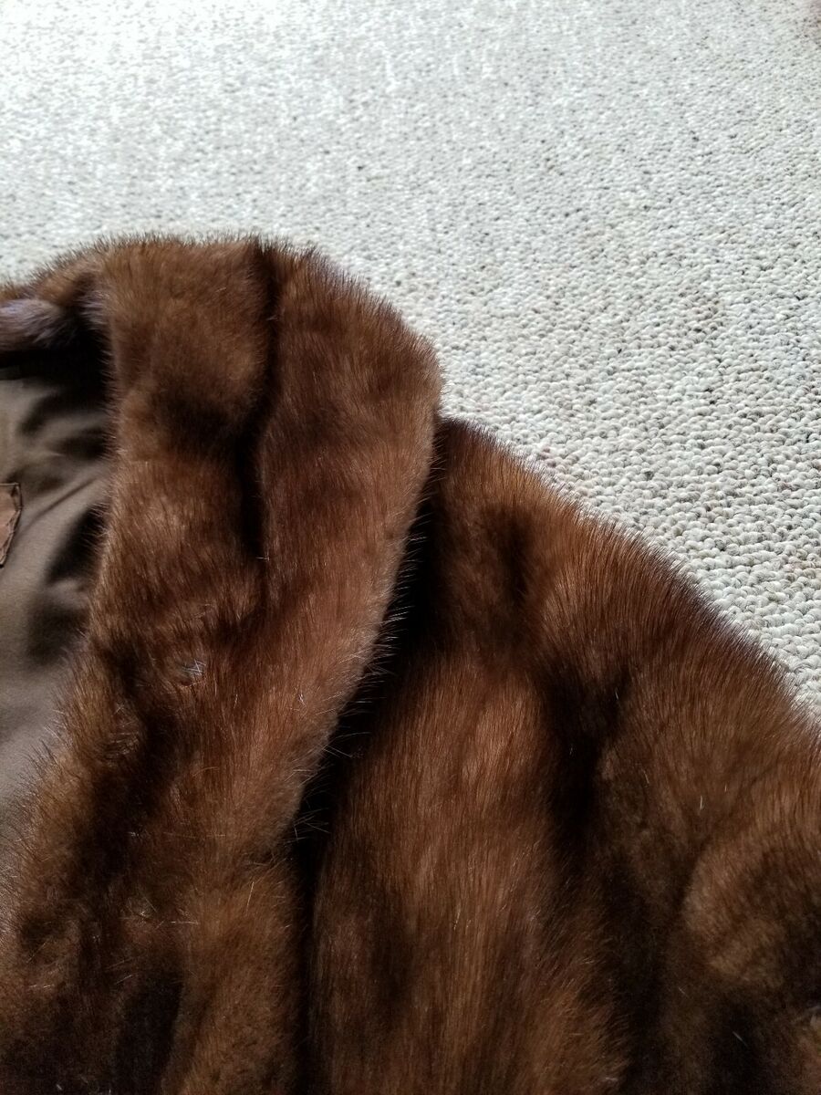VTG Black Sapphire Luxurious Authentic Fur Cinnamon Mink VTG Black Sapphire Luxurious Authentic Fur Cinnamon Mink