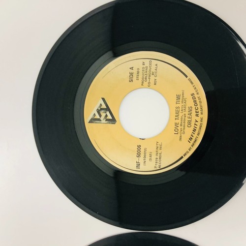 Vintage Orleans 45 RPM 7" Vinyl Record Single Lot of 2 Dance With Me - Picture 3 of 6