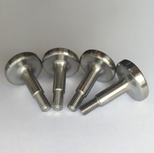Ford Popular 103E Stainless Steel Bonnet Handles - Anglia E494A