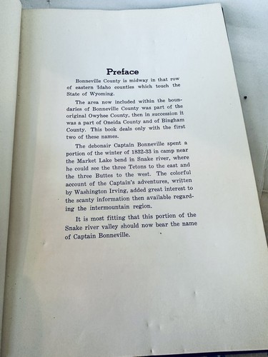 BONNEVILLE COUNTY IN THE MAKING HISTORY IDAHO Hardcover SIGNED 1st Edition 1941 - Picture 10 of 13