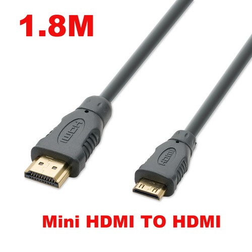 Micro / Mini HDMI to HDMI Cable V1.4 4K 1080P Full HD 3D Camera Tablet Phone PC - Picture 13 of 16