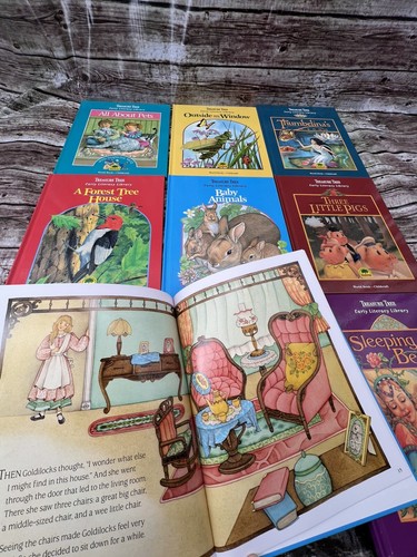 Treasure Tree Early Literacy Library Childcraft Set of 9 by World Book - NEW - Picture 3 of 5