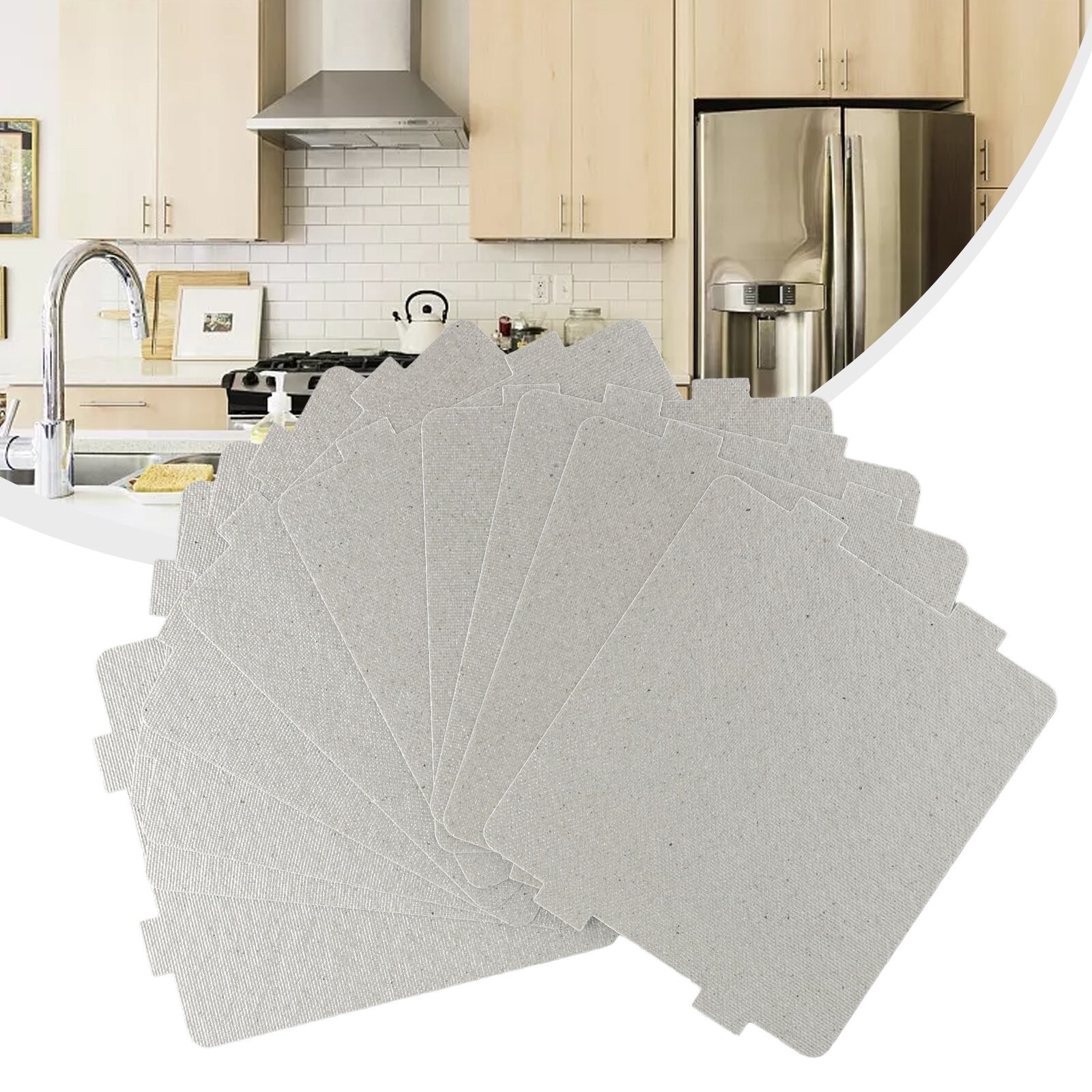Durable Mica Sheet for Microwave Oven Eco friendly Material Extended