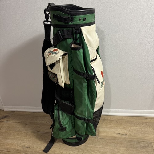 Belding Sports Gatorade Thirst Quencher Golf Bag Green/White/Black Vintage RARE - Picture 13 of 14