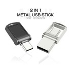 2 in 1 Mini Memory TYPE-C & USB Flash Drives 64GB OTG High Speed Pen Drive