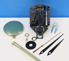 TAKANE Quartz Battery Clock Movement LONG 1 1/4" Shaft Small Pendulum SWORD HAND