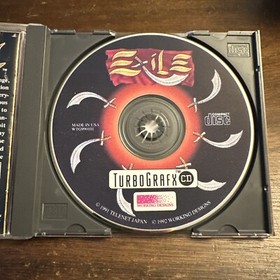 Exile - TurboGrafx CD TurboDuo - Complete - Tested - Authentic - Clean