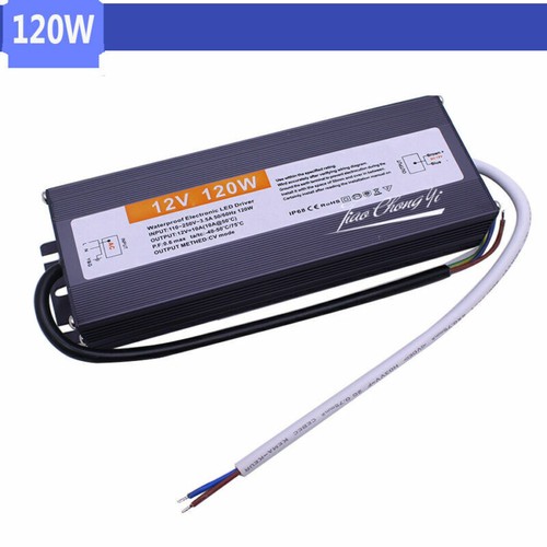 Waterproof LED Driver DC12V 24V Lighting Transformers for Outdoor Light 10W 100W - Picture 16 of 22
