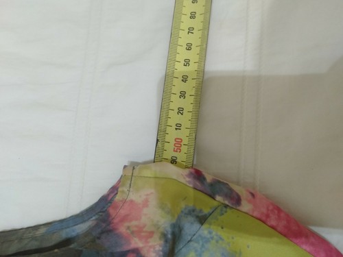 Banana Republic Silk Multicolour Sleeveless V-Neck Women's Wrap Dress Size M - Picture 5 of 6