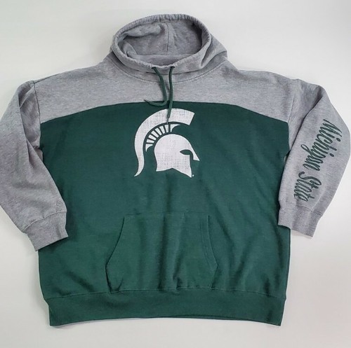 Women's XXL Colosseum Michigan State Spartans Pullover Sweatshirt Big Collar - 第 1/10 張圖片