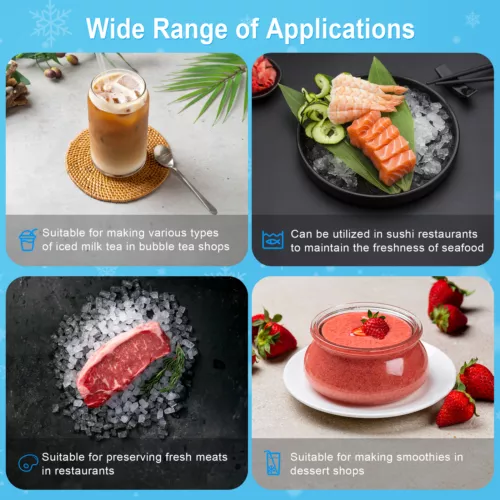 Tabletop Electric Ice Crusher Machine Shaver Shaved Icee Snow Cone Maker 143lbs - Bild 3 von 23