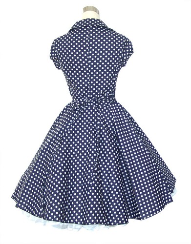 Vestido Vintage Estilo Hepburn Años 50 Años 60 Años 70 Retro Swing Rockabilly Estampado Floral 6 Coles - Imagen 29 de 29
