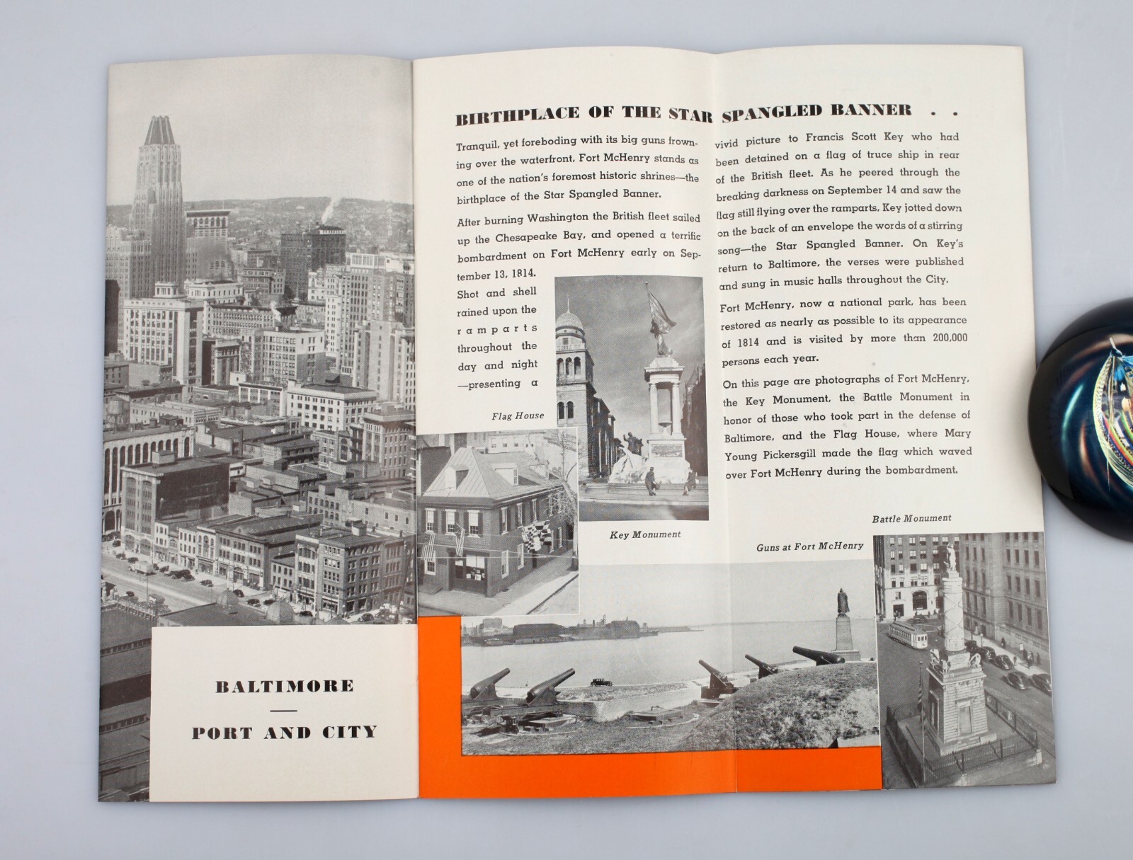 Vintage Baltimore Pictorial Presentation Tourism Travel Foldout Vintage Baltimore Pictorial Presentation Tourism Travel Foldout