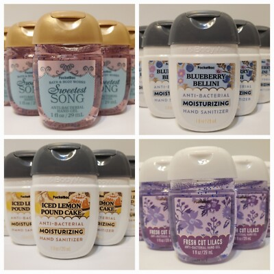 #ad #ad Bath And Body Works 1oz 5pk PocketBac Hand Sanitizers U Choose Your Scent $19.95