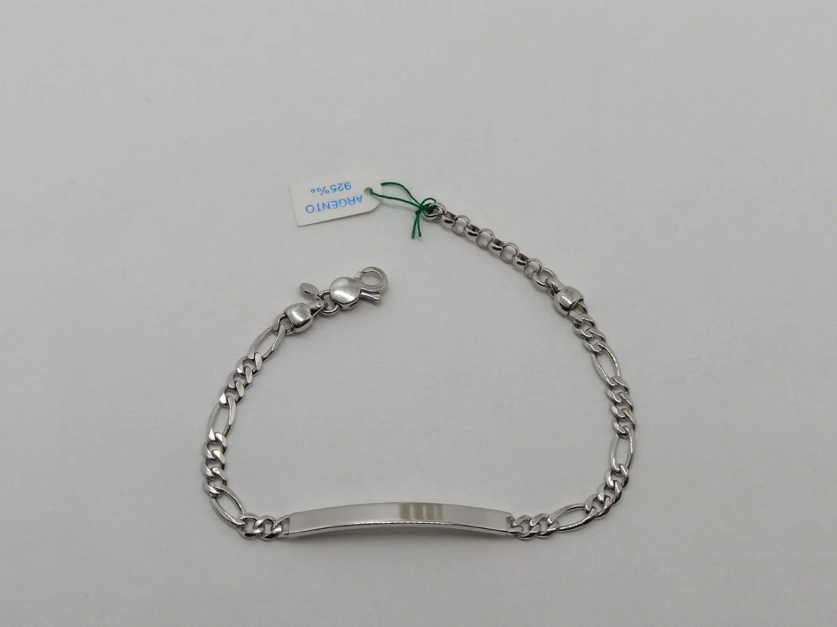 Set 3 Bracciali Donna In Argento 925 – Catena Graffetta, Corda E Perline – Regolabili – Regalo