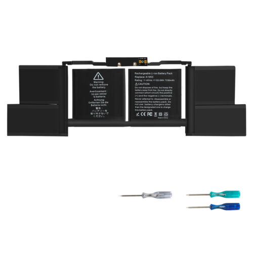 A1953 Battery for Apple MacBook Pro 15'' A1990 EMC 3215 3359 Mid 2018 2019 MR952 - Picture 2 of 13
