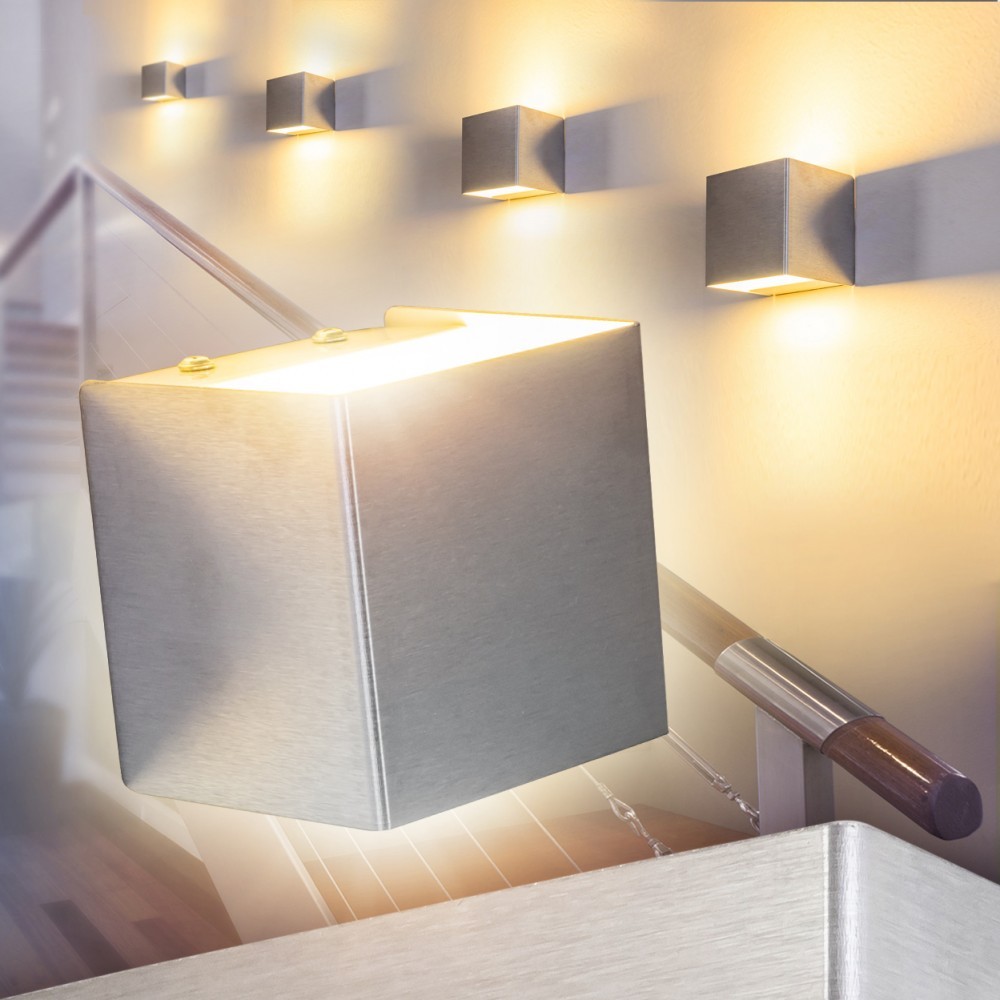 Applique murale Scale Lampada muro Illuminazione parete Luce LED metallo 157245 Applique murale Scale Scale Scale Lampada muro Illuminazione parete Luce LED metallo 157245 52e598