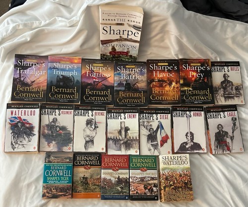 Near Complete Series SHARPE - BERNARD CORNWELL 20 Book Lot 1 Duplicate
