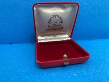 SCATOLINA  BOX GIOIELLI OROLOGERIA BULOVA FORINI TORINO CM.6,5X6,5X2,5.
