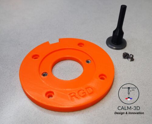 Ridgid/AEG Octane Trim Replacement Sub Router Base with Screws – INC P&P - Picture 2 of 12